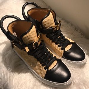 Buscemi 100MM Raffia Style - men’s size 11